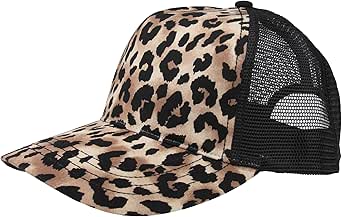 MG Unisex Fashion Animal Print Trucker Cap-6885
