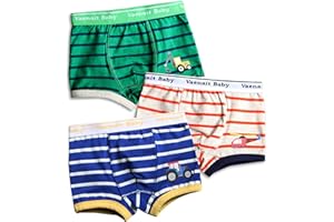 VAENAIT BABY 2T-7T Toddler Kids Boys Cotton or Modal Underwear Boxer Briefs 3pack or 4pack Set