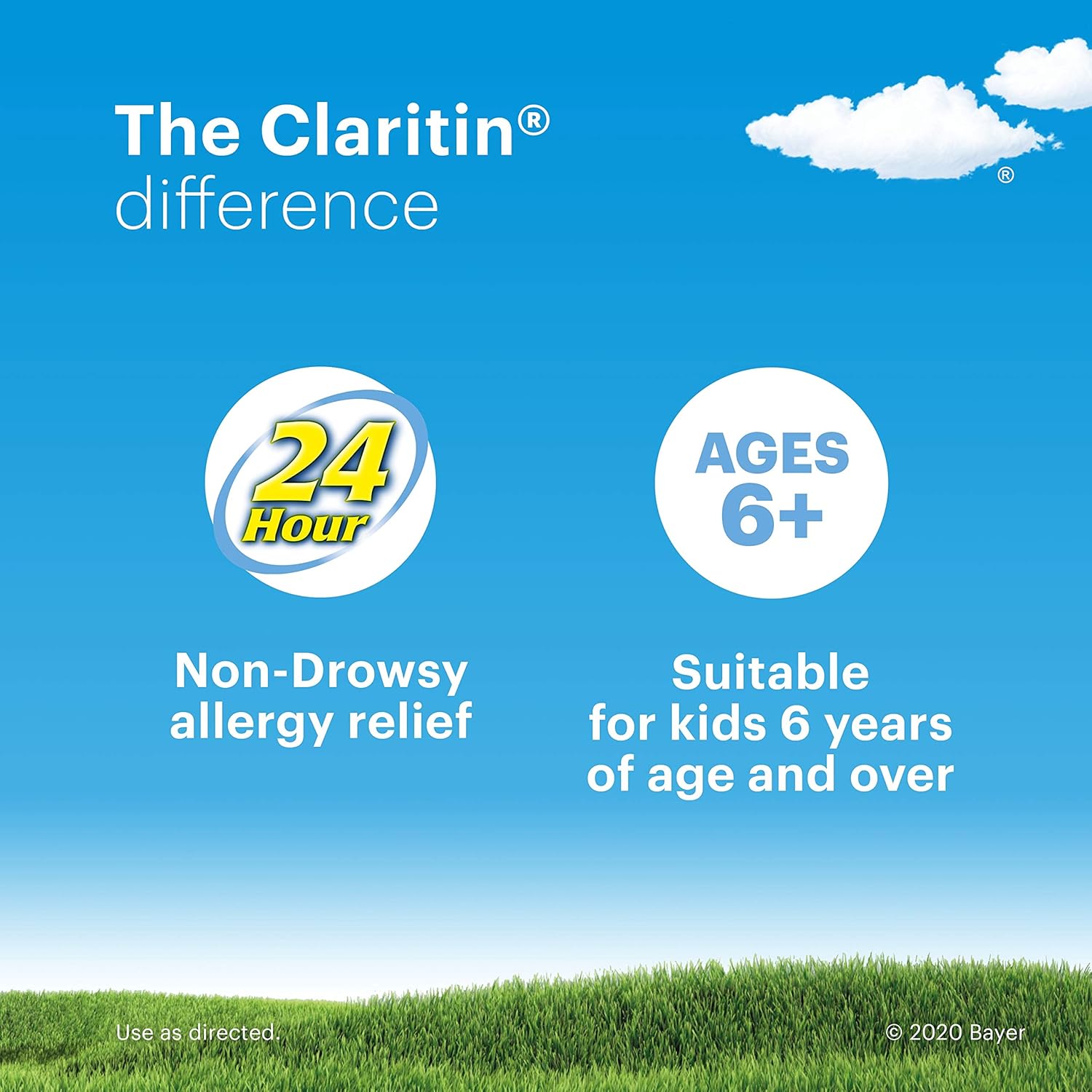 Junior's Claritin 24 Hour Non-Drowsy Allergy  RediTabs, 10 mg, 30 Count: Health & Personal Care