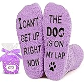 Bebila Valentines Day Gifts for Women Men Funny Dog Socks For Men Adult Birthday Mothers Day Gifts for Mom Dad Dog Lovers