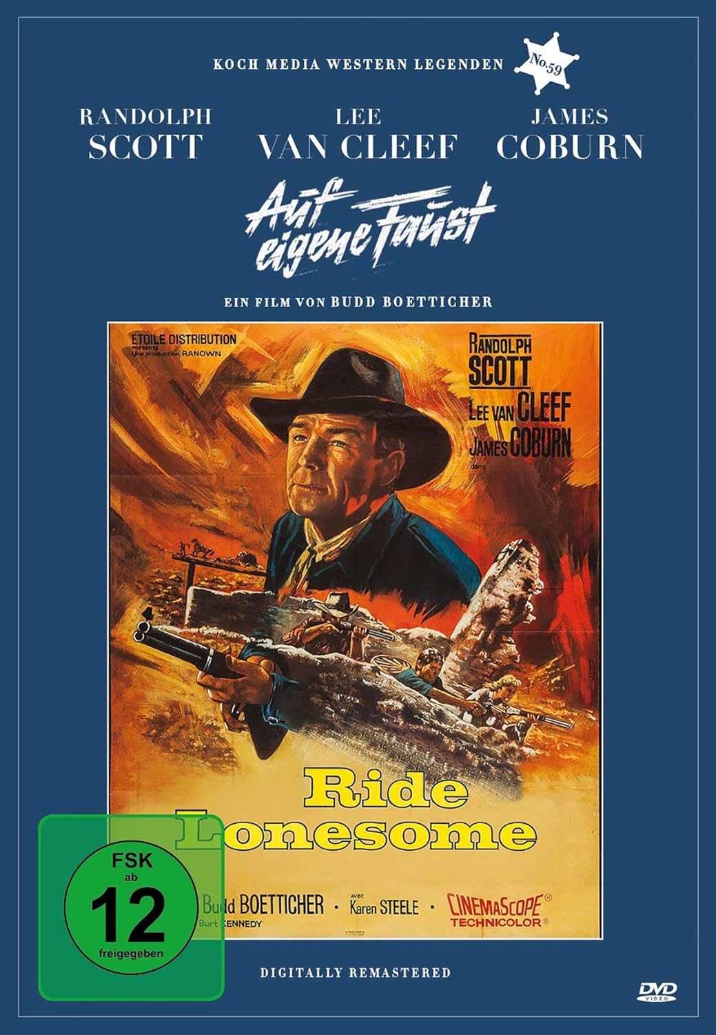 Auf Eigene Faust Amazon De Randolph Scott Karen Steele Pernell Roberts James Best Lee Cleef James Coburn Heinz Roemheld Randolph Scott Karen Steele Budd Boetticher Harry Joe Brown Charles Lawton Jr Burt Kennedy