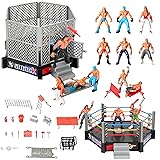 32Pcs Wrestling Toys for Kids, Wrestlers Playset