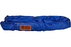 KENNEDY WIRE ROPE & SLING COMPANY Power Lift PL7x8' Blue Polyester Round Sling (21,200 lb. Vertical Capacity)| Various Sizes in Listing | Kennedy Wire Rope & Sling Co. | Proudly Manufactured in The USA