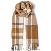 Fishers Finery Men's 100% Pure Cashmere Winter Scarf; 2-Ply Ultra Plush