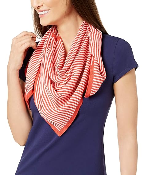 michael kors scarf womens orange