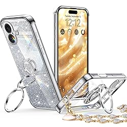 XYZ for iPhone 16 Plus Case with Stand, Phone Case