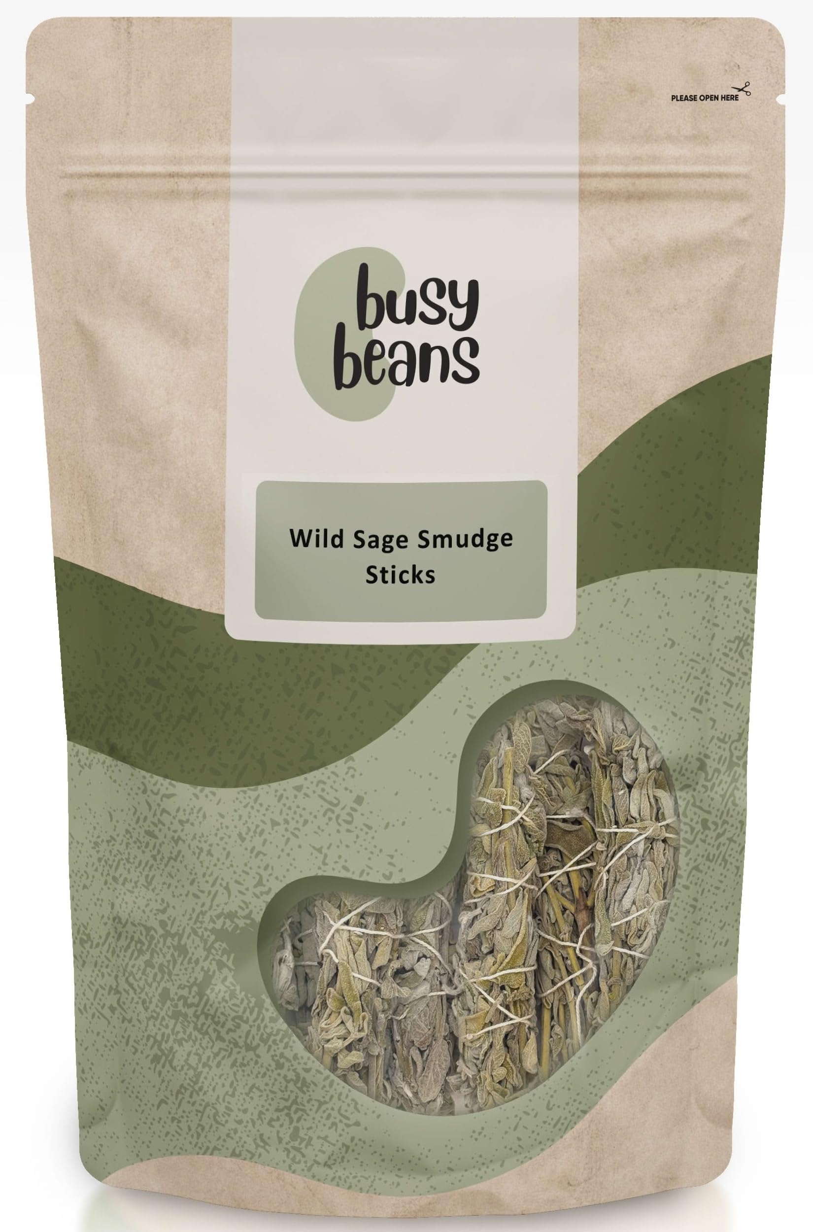 White Sage Smudge Stick by Busy Beans 1 pcs