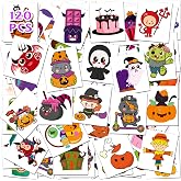 Halloween Tattoos for Kids, Halloween Party Favors Games Toy Party Supplies | 120Pcs Halloween Temporary Tattoos,Halloween Trick or Treat,Halloween Gifts Crafts Party Supplies,Halloween Goodie Bags