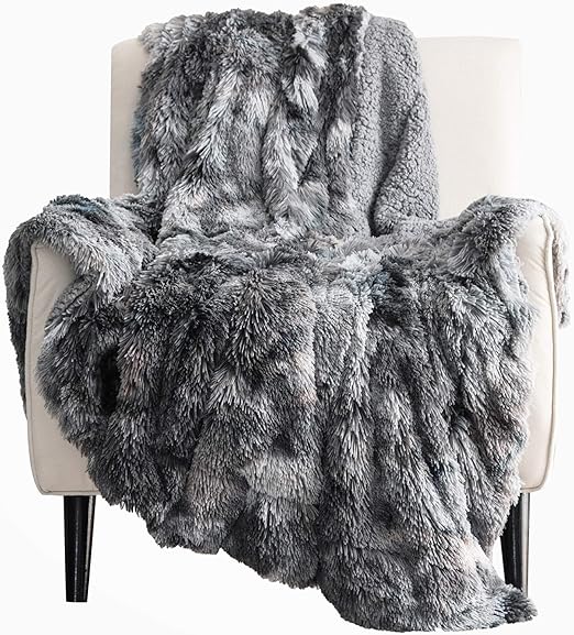 Faux Fur Bed Throw Blanket at Karen Cortes blog