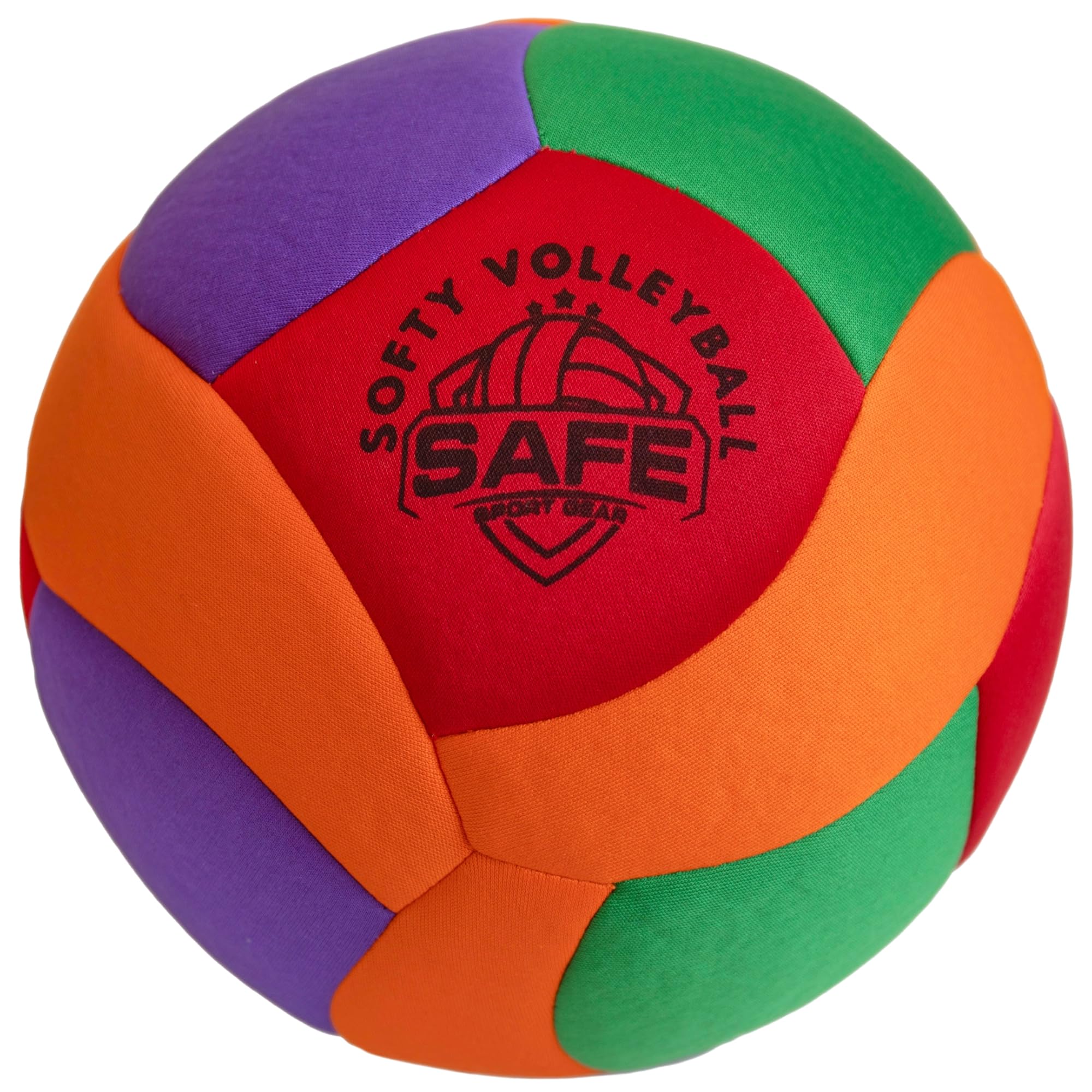 Safe Sport Gear - Softy Volleyball - Super Soft Designed for Inside Your House - Perfect Kids indoor ball with a Realistic Feel - Indoor volleyball for Kids (Softy Volleyball)
