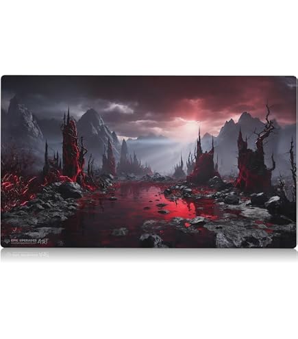 ULTRA PRO Magic The Gathering: Ravnica Remastered – The Cult Of Rakdos Spielmatte (ca. 61x34 Cm)
