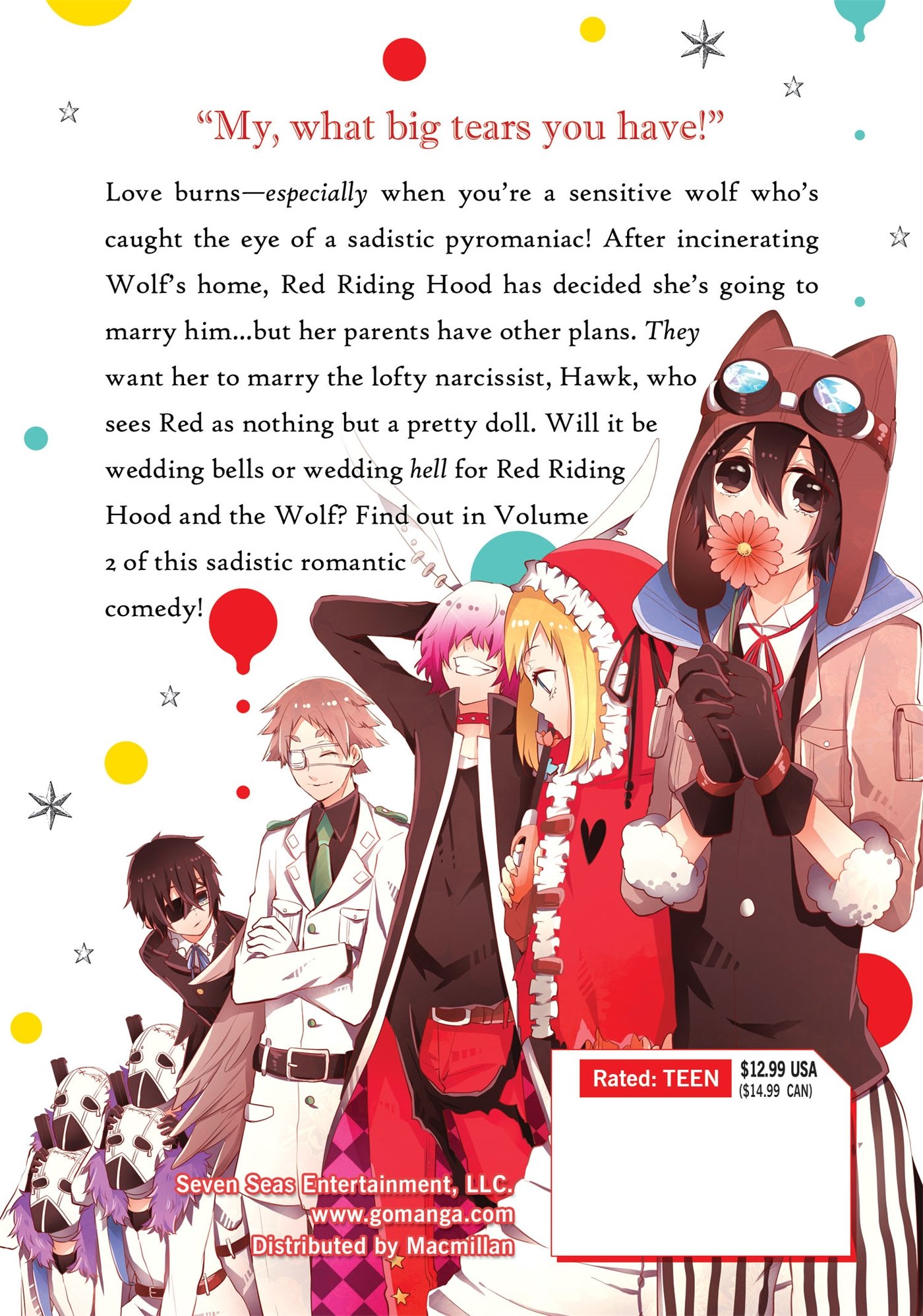 Red Riding Hood Big Sad Wolf 02 Arata Hachijou Amazon Nl