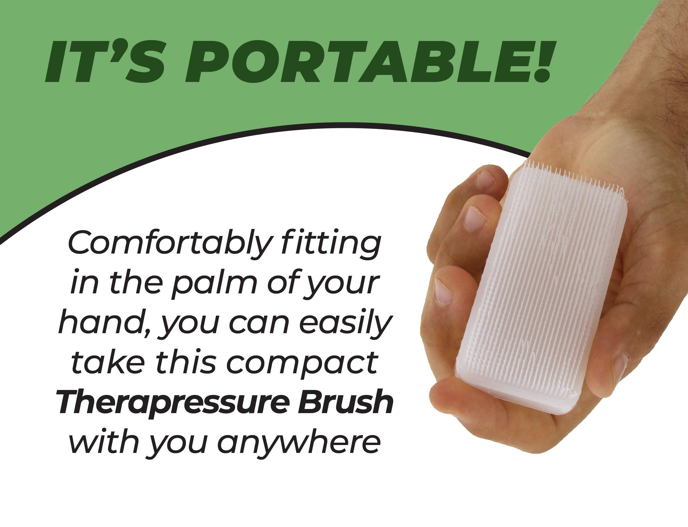 Wilbarger Therapy Brush, 3 Pack Therapressure Brush for Occupational