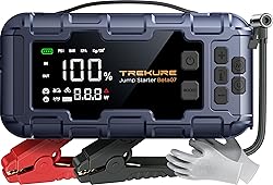 TREKURE 10-in-1 Car Battery Jump Starter with Air