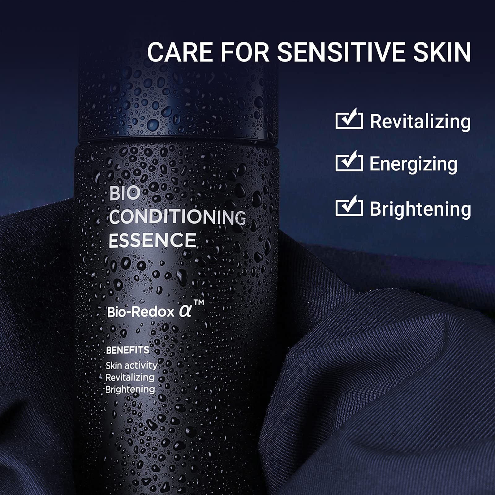 IOPE MEN BIO Anti-aging & Moisturizing Set, Cleanser, Emulsion, Conditioning Essence Serum and Soothing Aftershave, HOMME Korean Skincare by Amorepacific