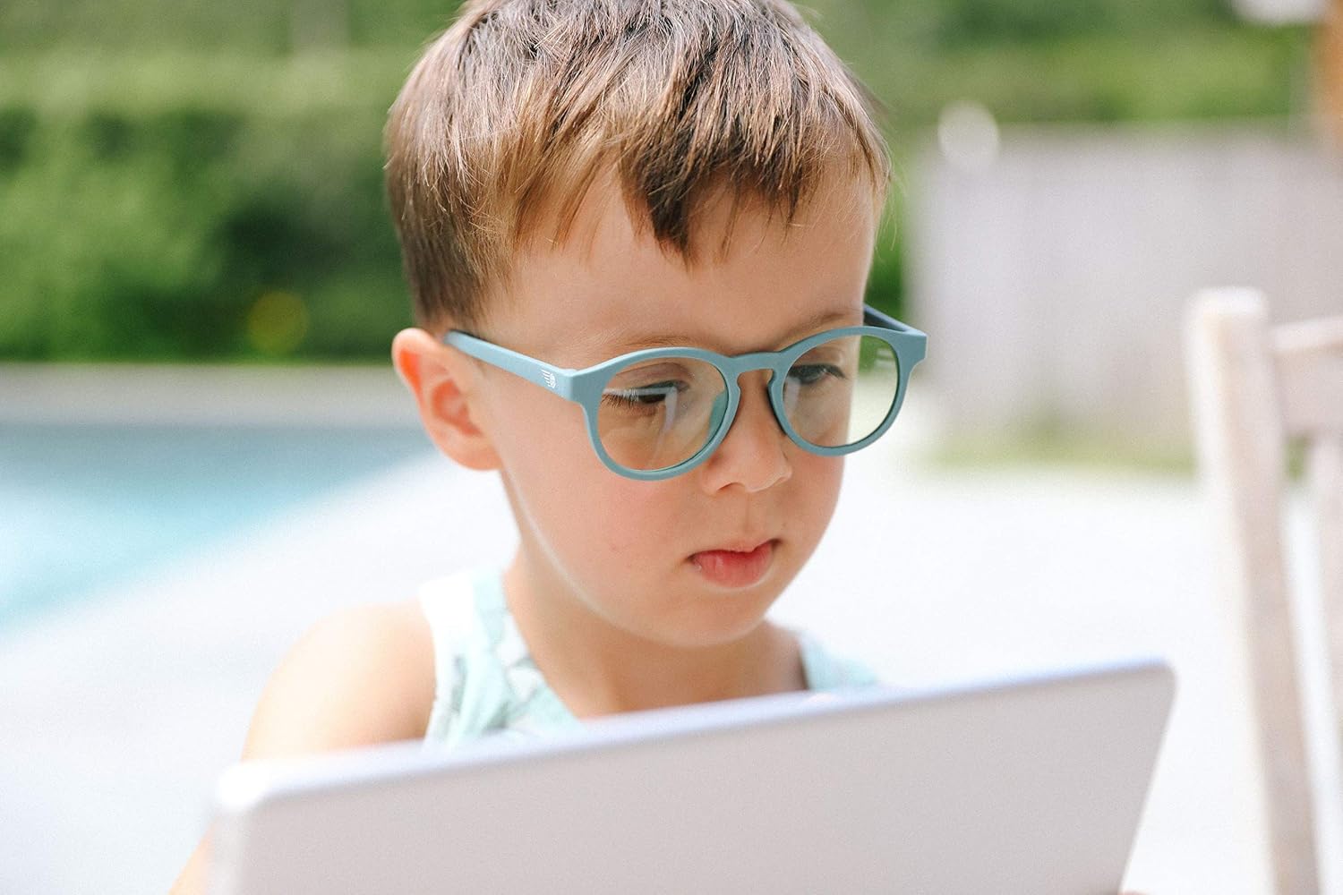 Babiators Blue Light Screen Saver Keyhole Glasses - Out Of The Blue, 6 Years - Image 5