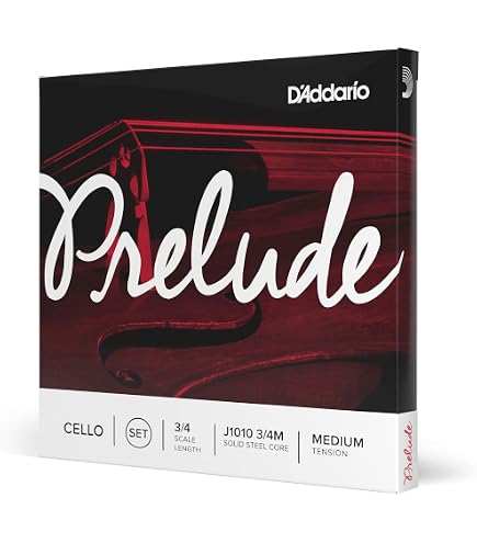 Amazon.com: D'Addario Helicore Cello String Set, 3/4 Scale, Medium