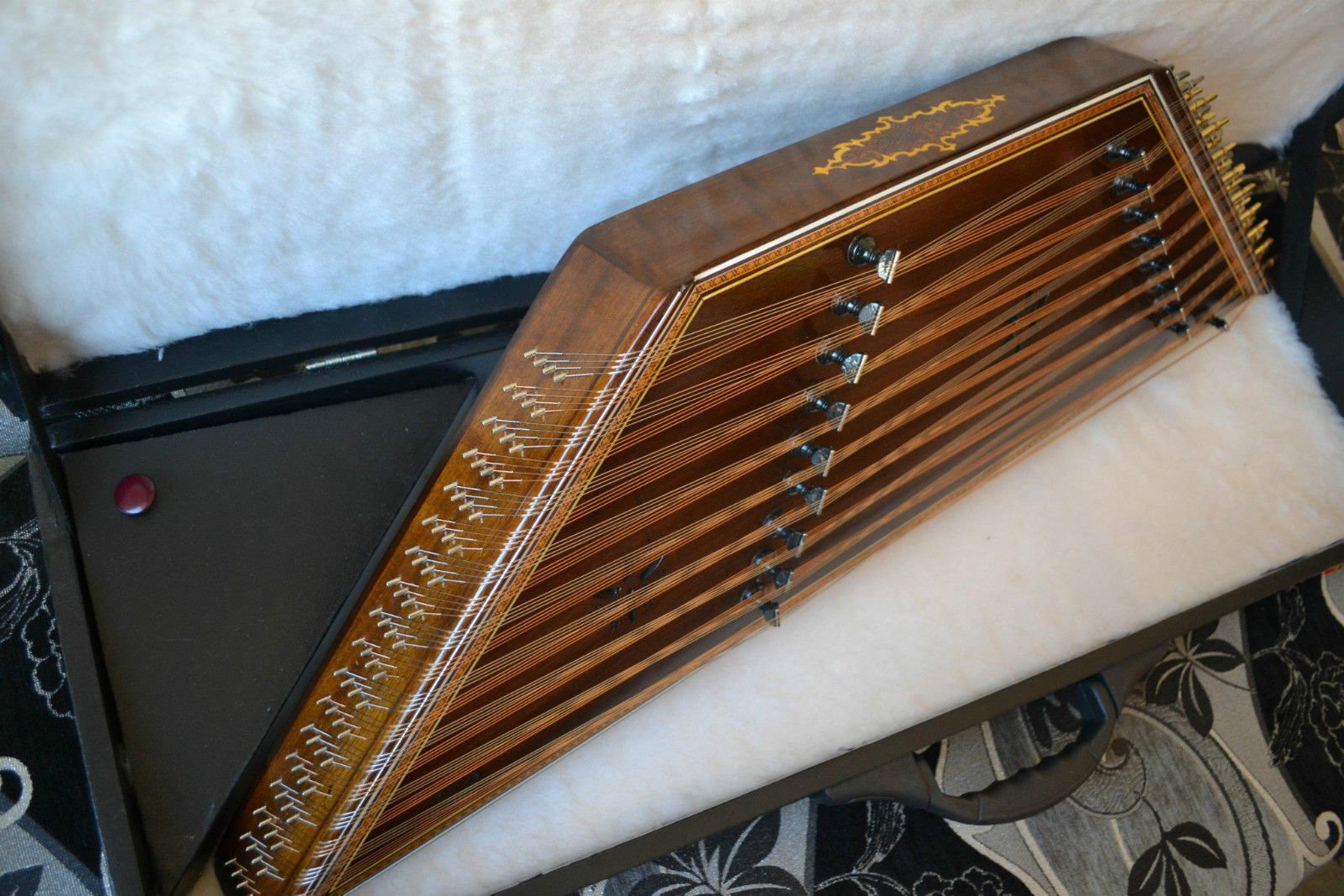 Persian Professional Sadeghi Goldar Santoor, Santur , Dulcimer with