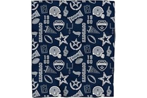 PEGASUS HOME FASHIONS Pegasus NFL 50'' x 60'' Collage Icons Polar Fleece Blanket