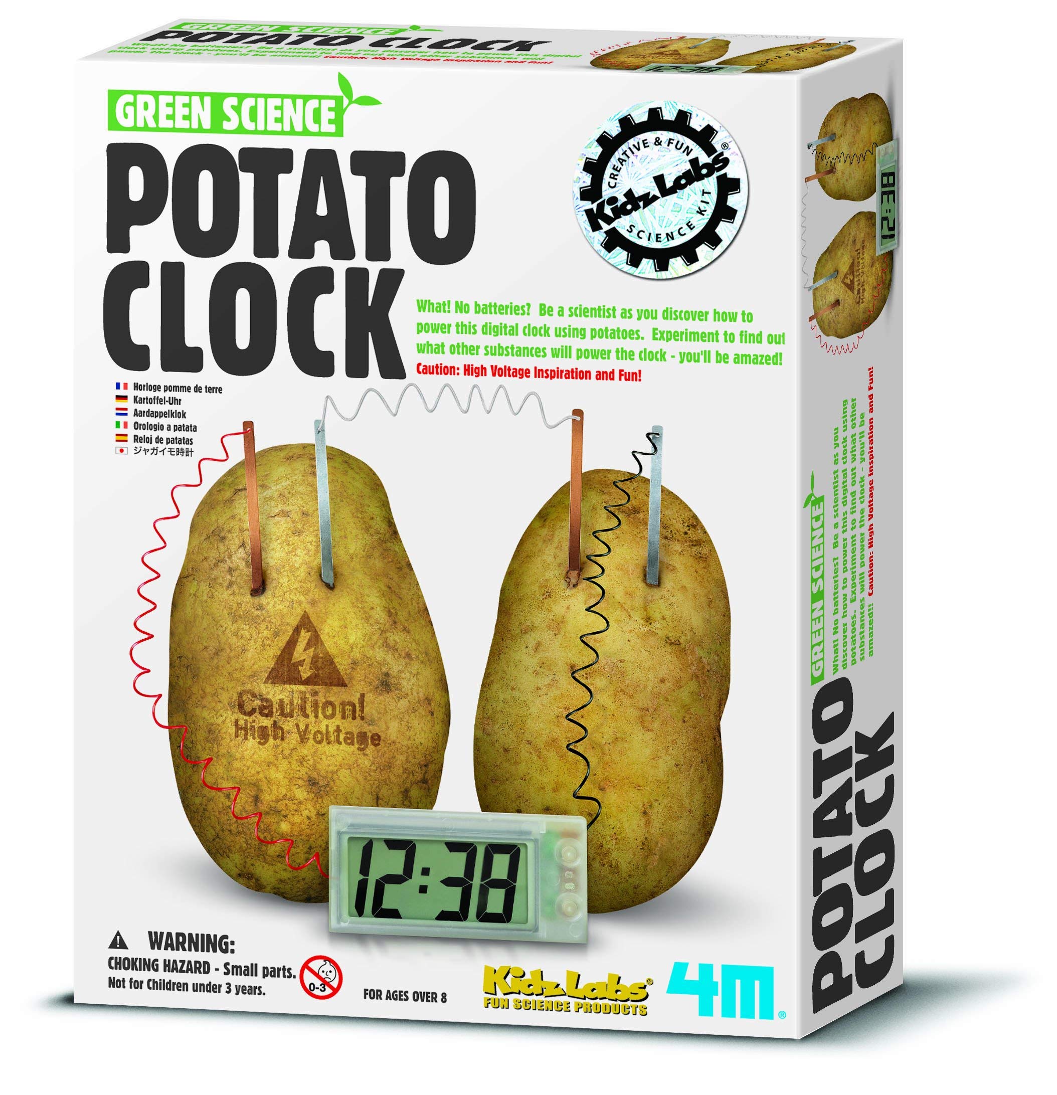 4M 00-03275 (Potato Clock Kit, Brown