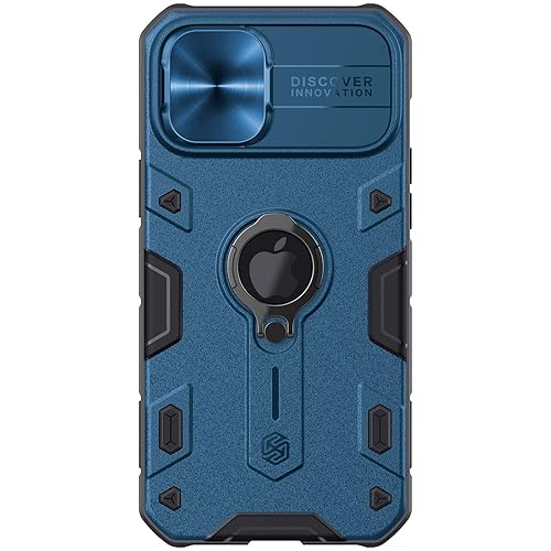 Compatible for iPhone 12 Pro Max inch) Armor Case, [Built in
