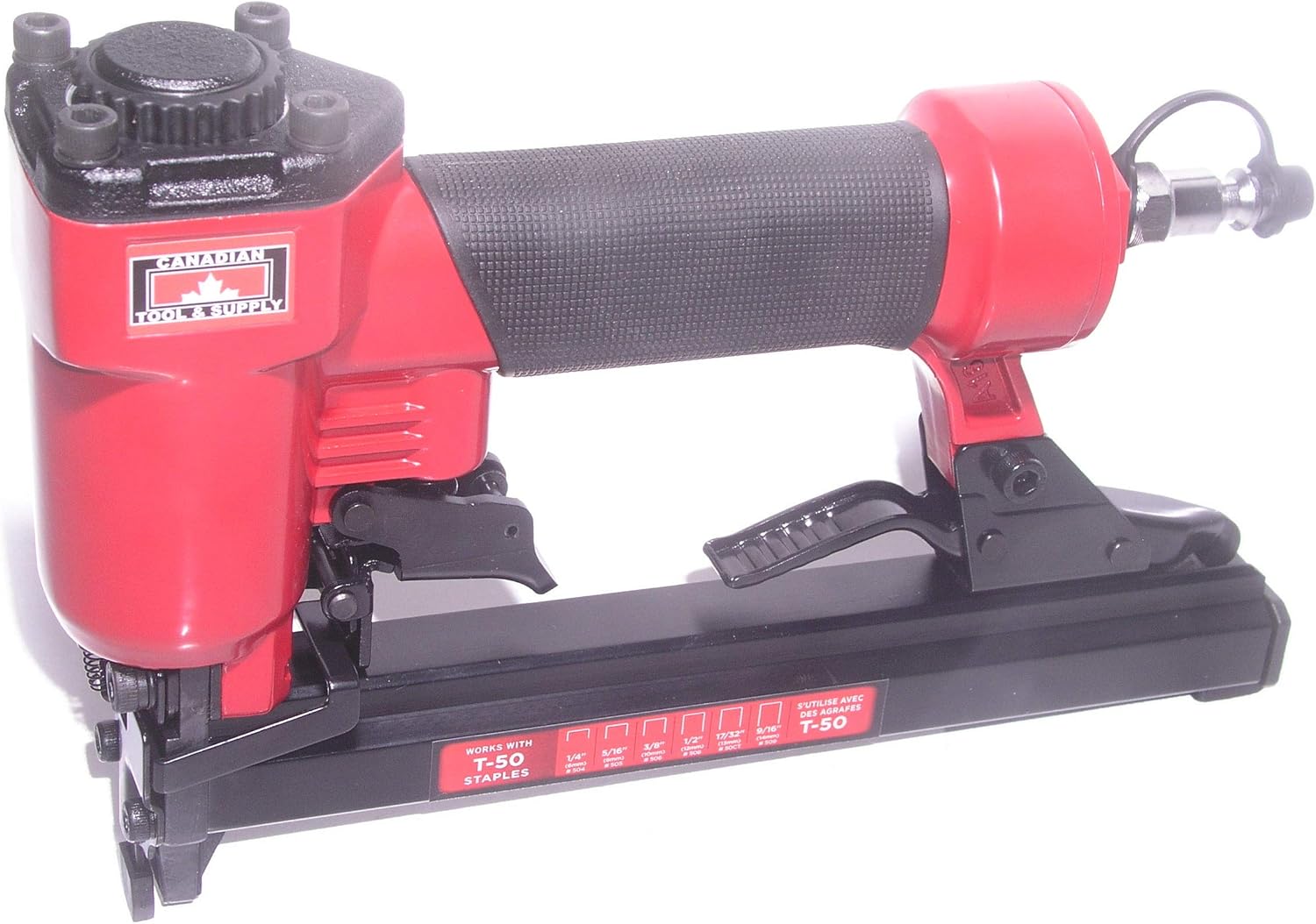 Nailers & Staplers Industrial & Scientific PST50 Canadian Tool and Supply Pneumatic Heavy Duty