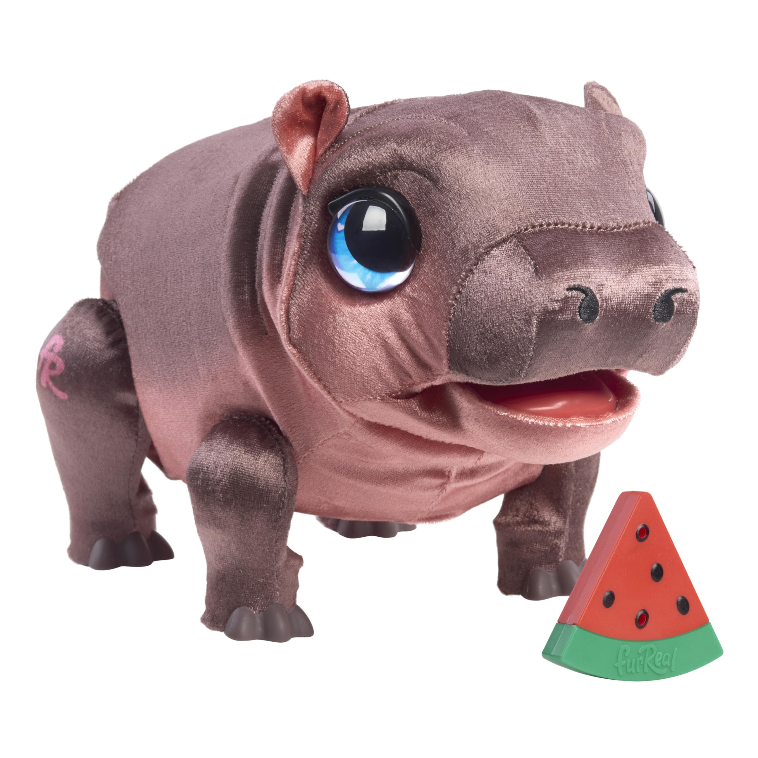 FurReal Sally The Silly Hippo, 9 Inch Interactive Plush, Kids Toys for Ages 4 Up by Just Play, Kids Toys for Ages 4 Up by Just Play