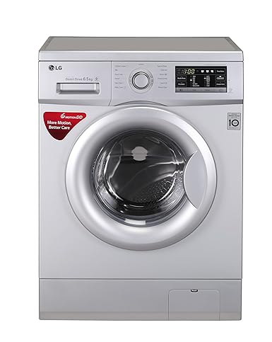 LG 6.5 kg Inverter Fully-Automatic Front Loading Washing Machine (FH0G7WDNL52.ALSPEPL, Silver)
