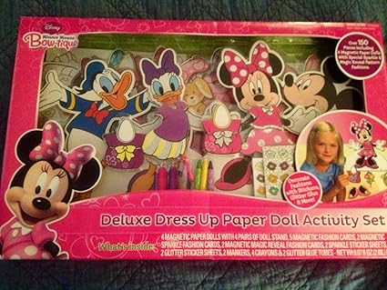 minnie mouse paper dolls
