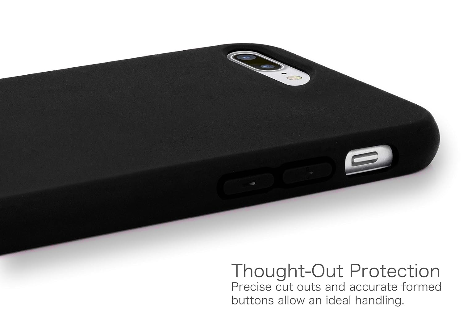 MyGadget Funda Slim para Apple iPhone 7 Plus / 8 Plus en Silicona ...