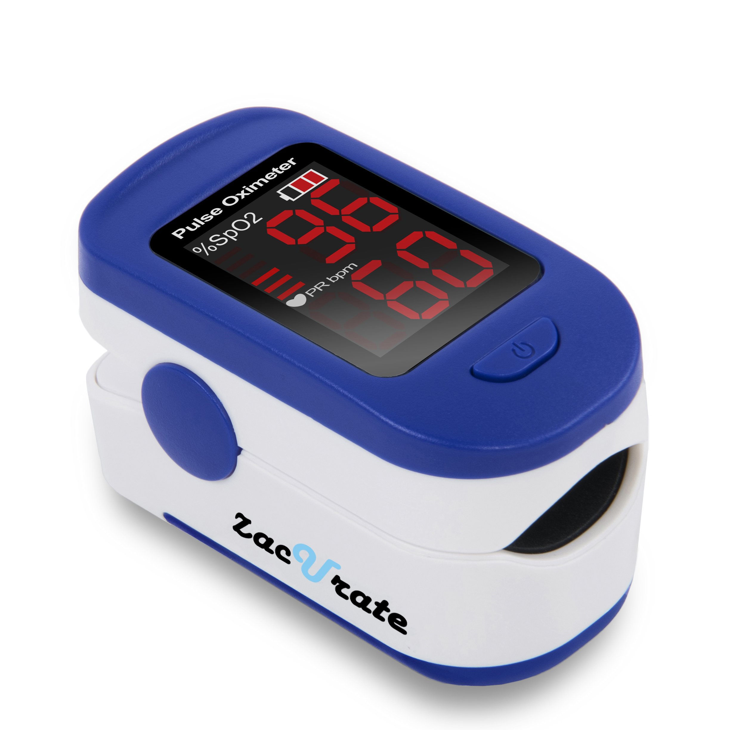 Zacurate 400B Fingertip Pulse Oximeter Blood Oxygen Saturation Monitor