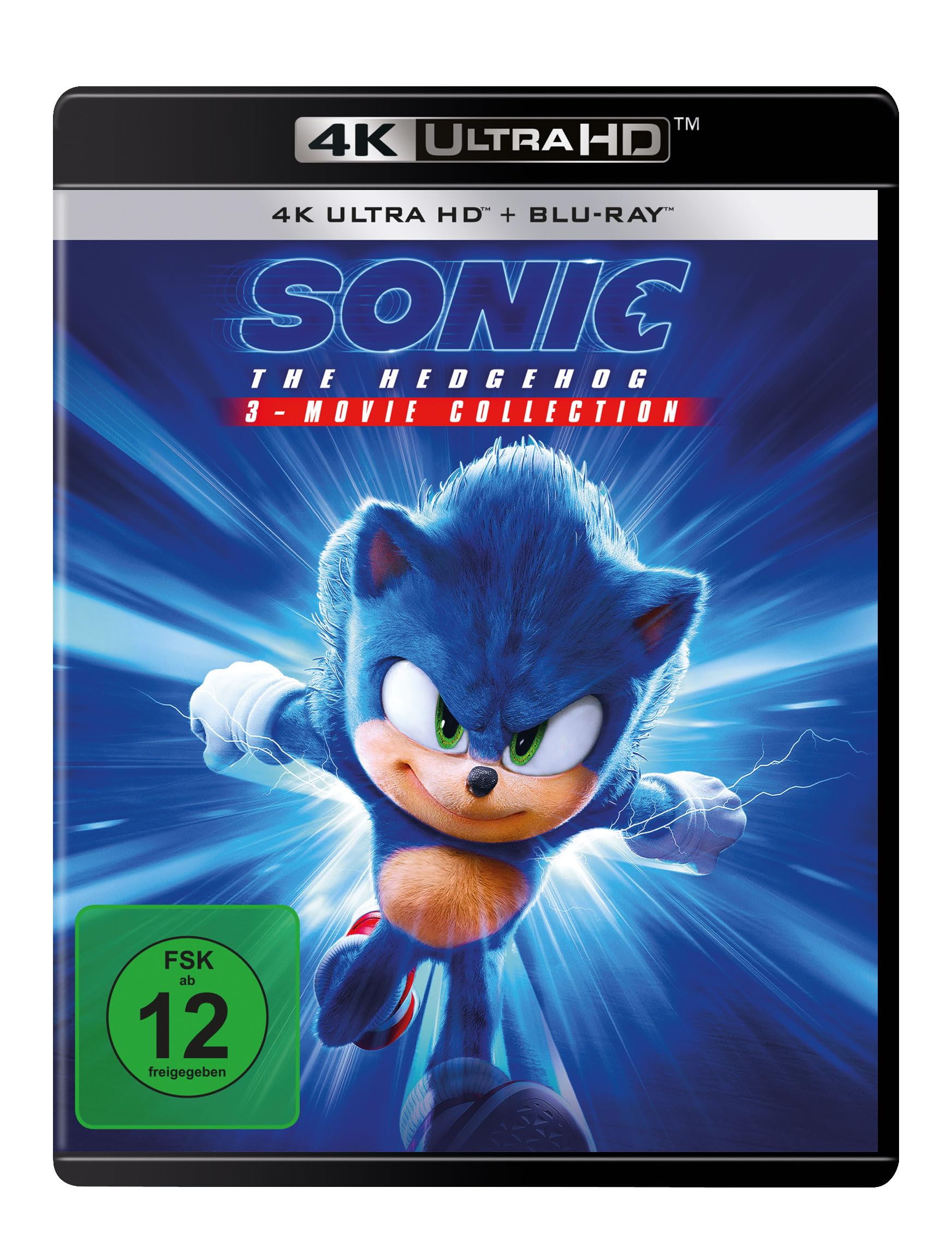 Sonic the Hedgehog - 3-Movie Collection [3 4K Ultra HDs] + [3 Blu-rays]