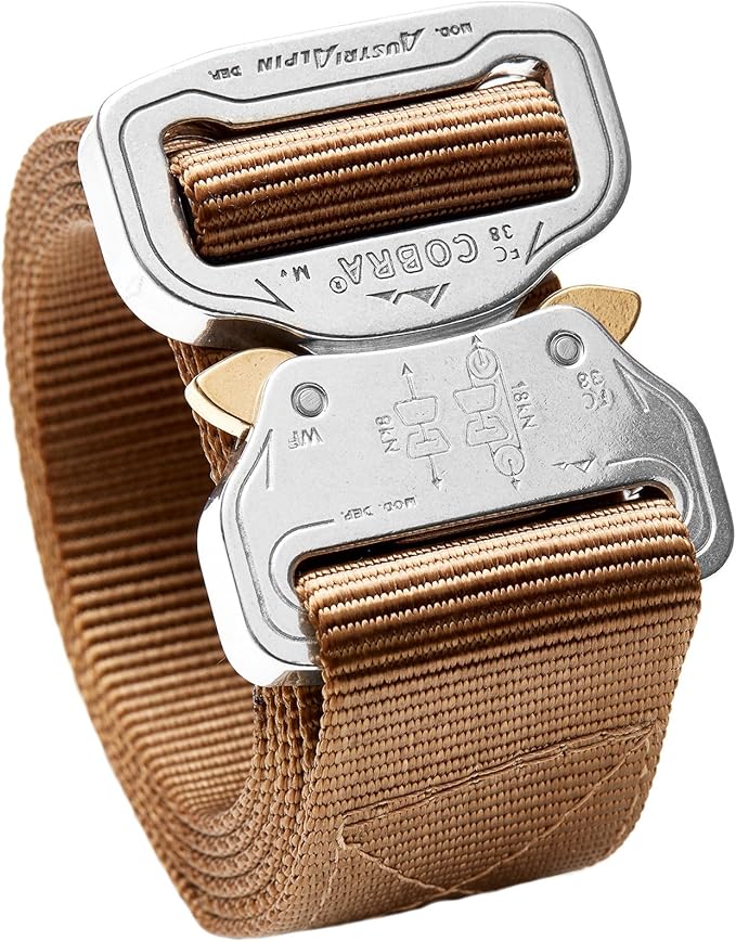 Cobra Quick Release Buckle Men?s Cobra Belt ? 1.5" Nylon Belt Everyday