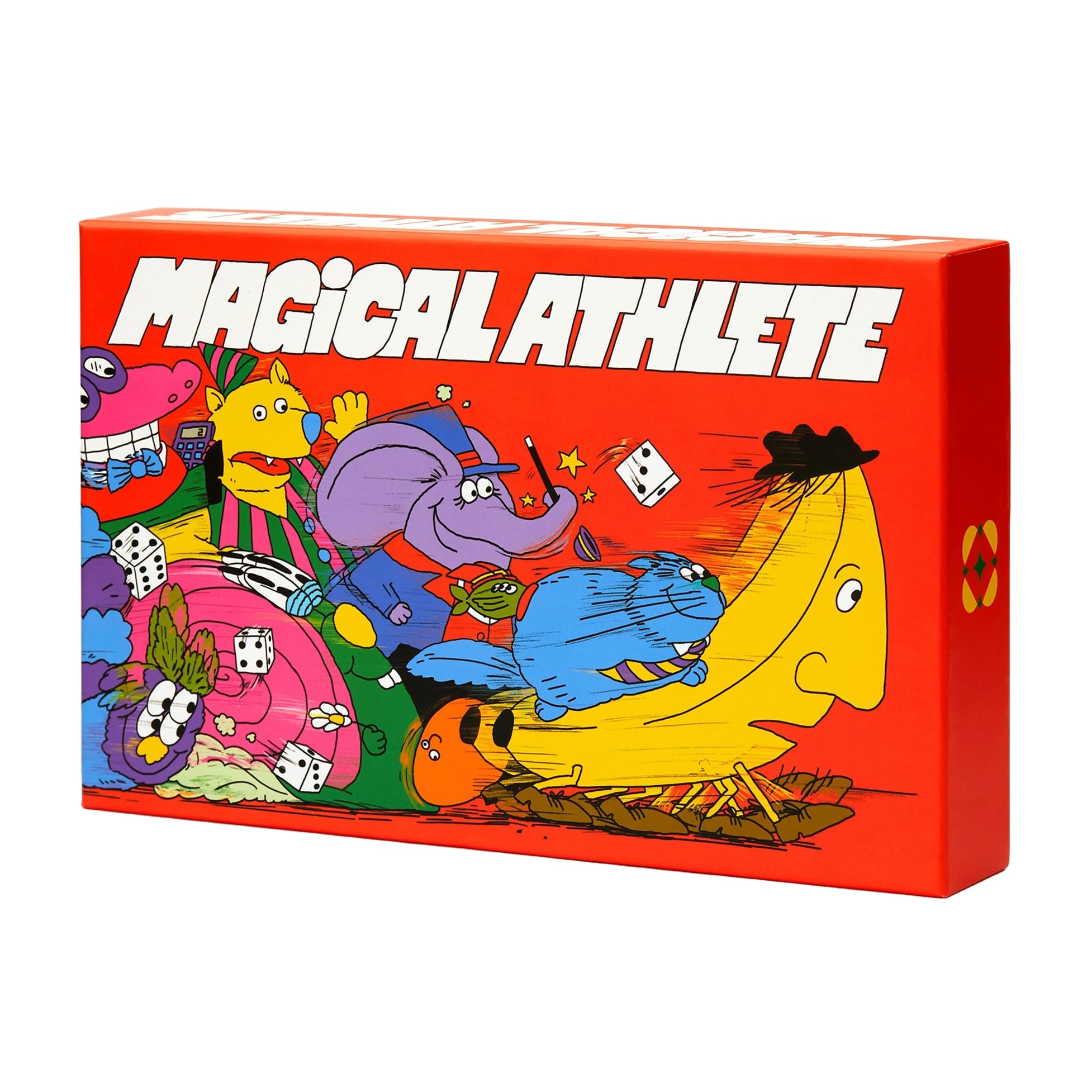 Magical Athlete Board Game by CMYK – Fantasy Racing Game with Unique Character Powers, Fast‑Paced Family Strategy Game for Adults and Kids, 2–5 Players, Easy to Learn, High Replay Value
