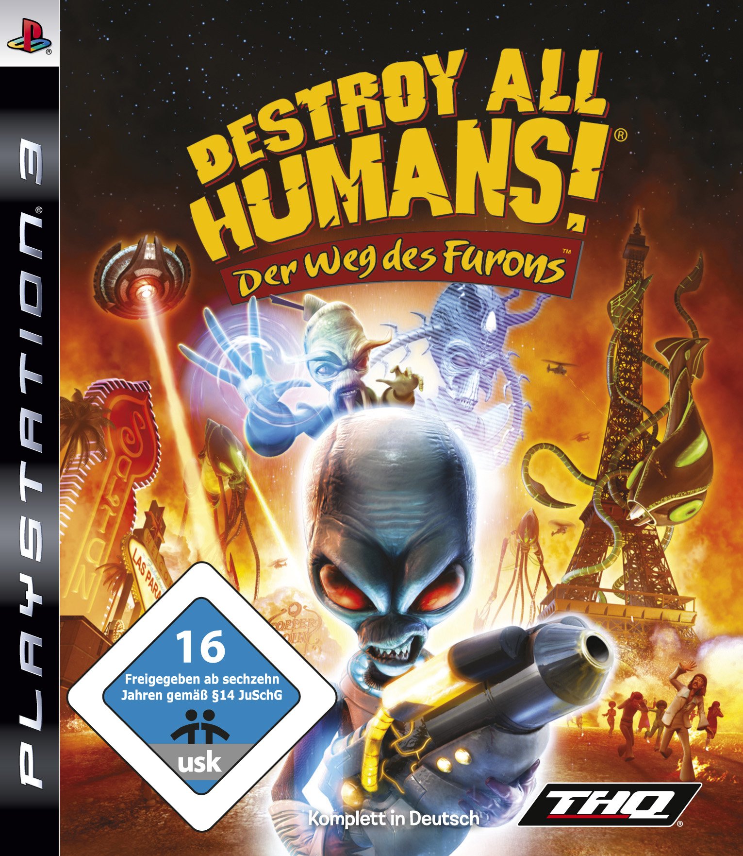 Thq Destroy All Humans! Der Weg Der Furons [Import Allemand]