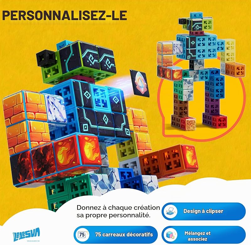 Jeu de Construction De Cubes Soma Spatial pour Enfants de 5 Ans Et Plus