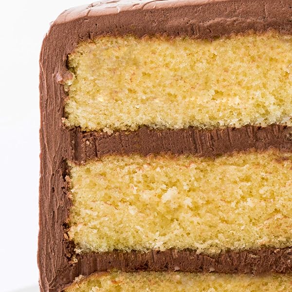 MISS JONES BAKING ORGANIC YELLOW CAKE AND CUPCAKE MIX, NON-GMO, VEGAN-FRIENDLY, MOIST AND FLUFFY: VANILLA (PACK OF 1)