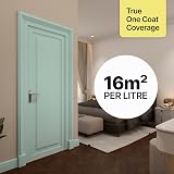 Hemway Chalk Paint Soft Blue Smoke 1L Matt Finish Chalk Furniture Paint view 4