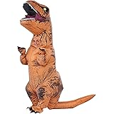 Rubie's Costume Jurassic World Child's T-Rex Inflatable Costume with Sound, Multicolor
