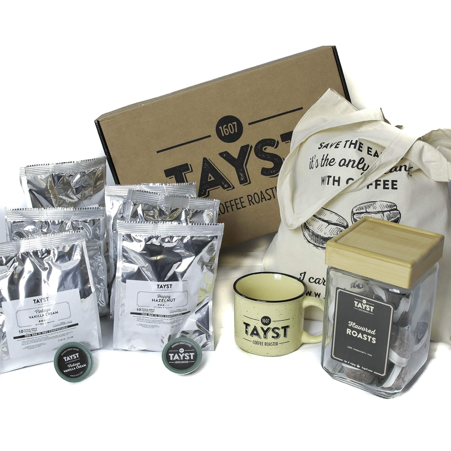 Tayst Flavored Coffee Gift Box Set 60 K