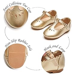 Tegeek Girls Toddler/Little Kid Mary Jane Flats