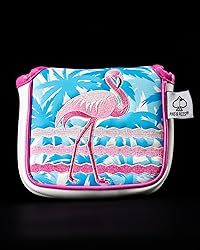 Pins & Aces LE Tropical Lawn Flamingo Head Cover
