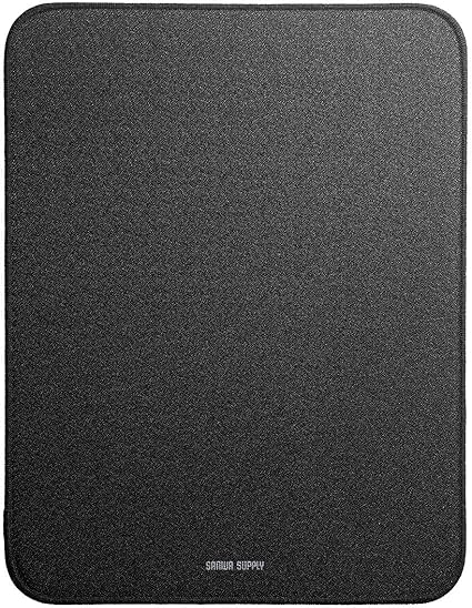 Amazon サンワサプライ マウスパッド クッション Lサイズ 大型 シンプル ブラック Mpd Ns4 L サンワサプライ 家電 カメラ