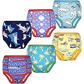 MooMoo Baby Training Underwear for Boys and Girls Absorbent Toddler Training Pants for Girs 2T-7T