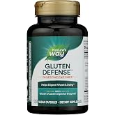 Nature's Way Gluten Defense, Digestive Enzyme Supplement*, 120 Capsules | Gluten and Casein Digestive Enzymes to Help Digest Wheat and Dairy, Vegan, Dairy-Free, No Artificial Colors or Flavors*