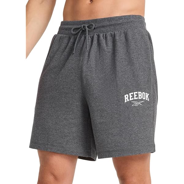 Reebok Men's Locker 7” Short, Standard Fit, Midweight Stretch