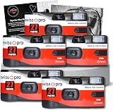 Clikoze Disposable Camera Bundle Swiss+Pro 27 Exposures + Tips Card (5 Pack) view 3