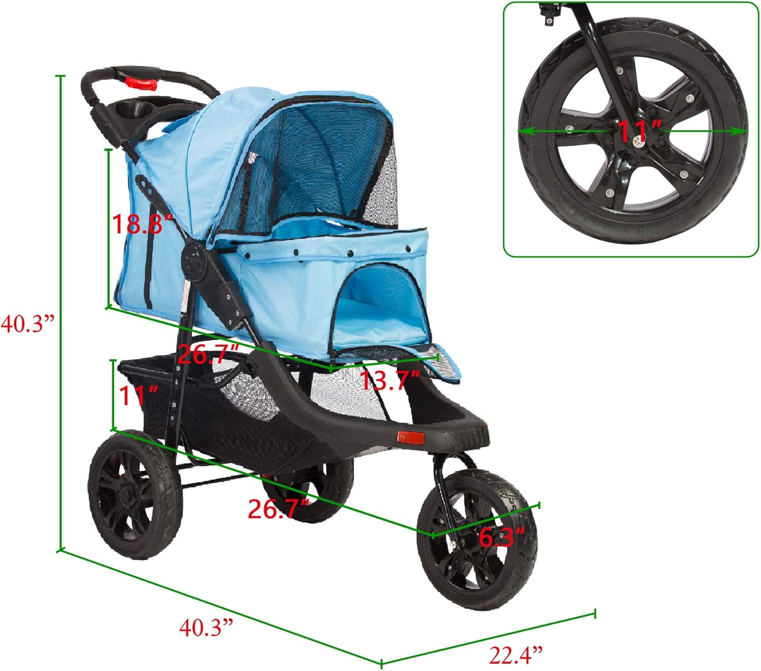 extra large stroller