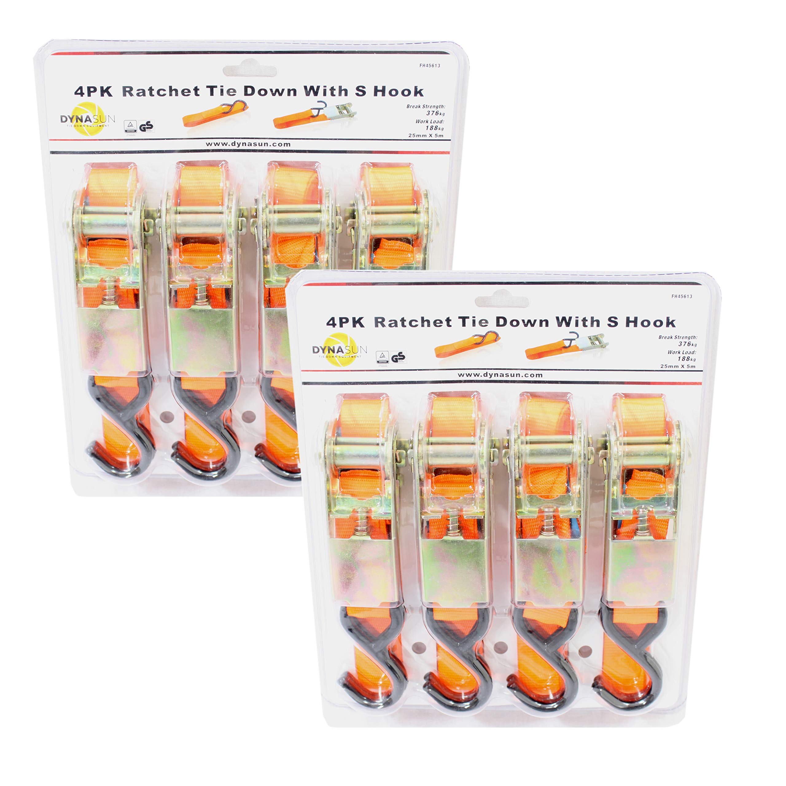 DynaSun 23042 Heavy 2xFH45613 Fixing Strap with Hooks