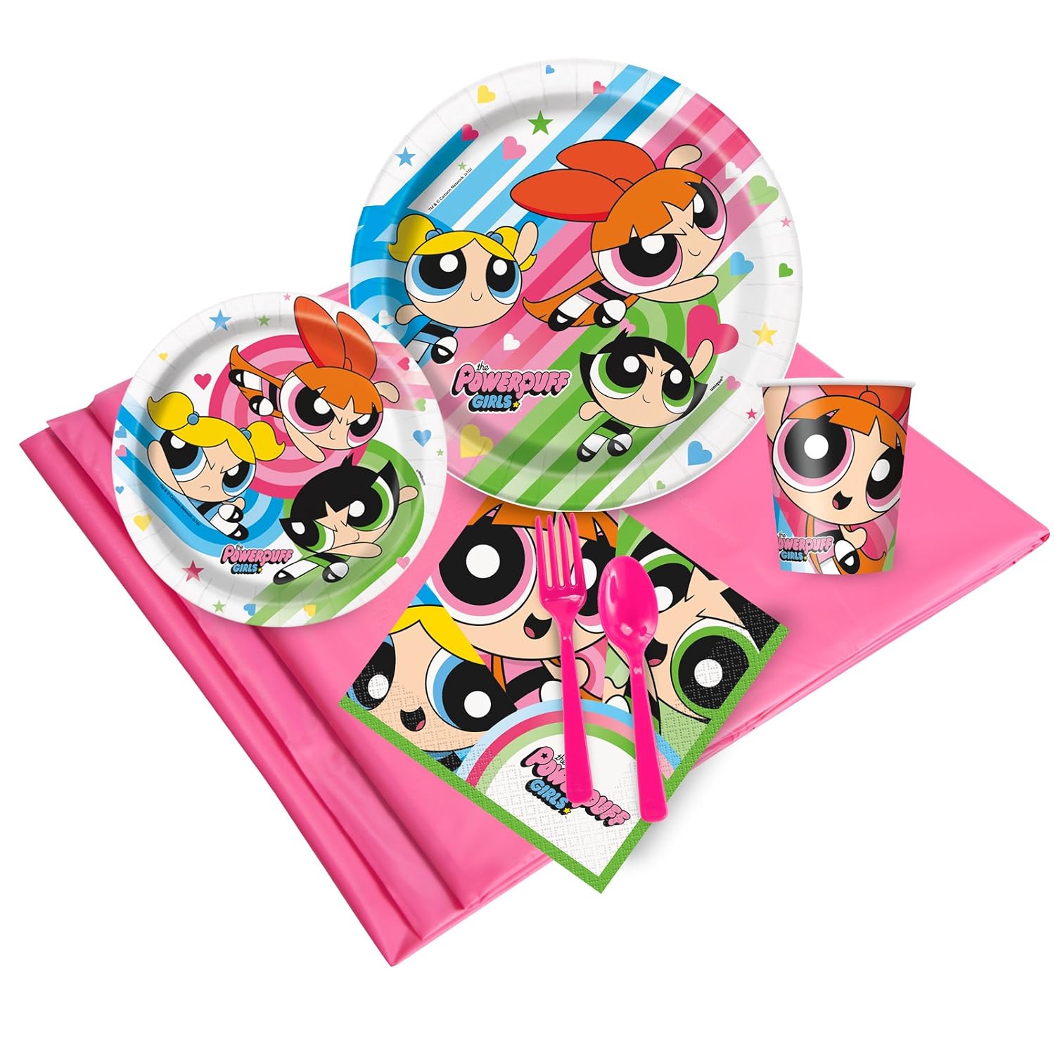 BirthdayExpress Powerpuff Girls Party Supplies Party Pack
